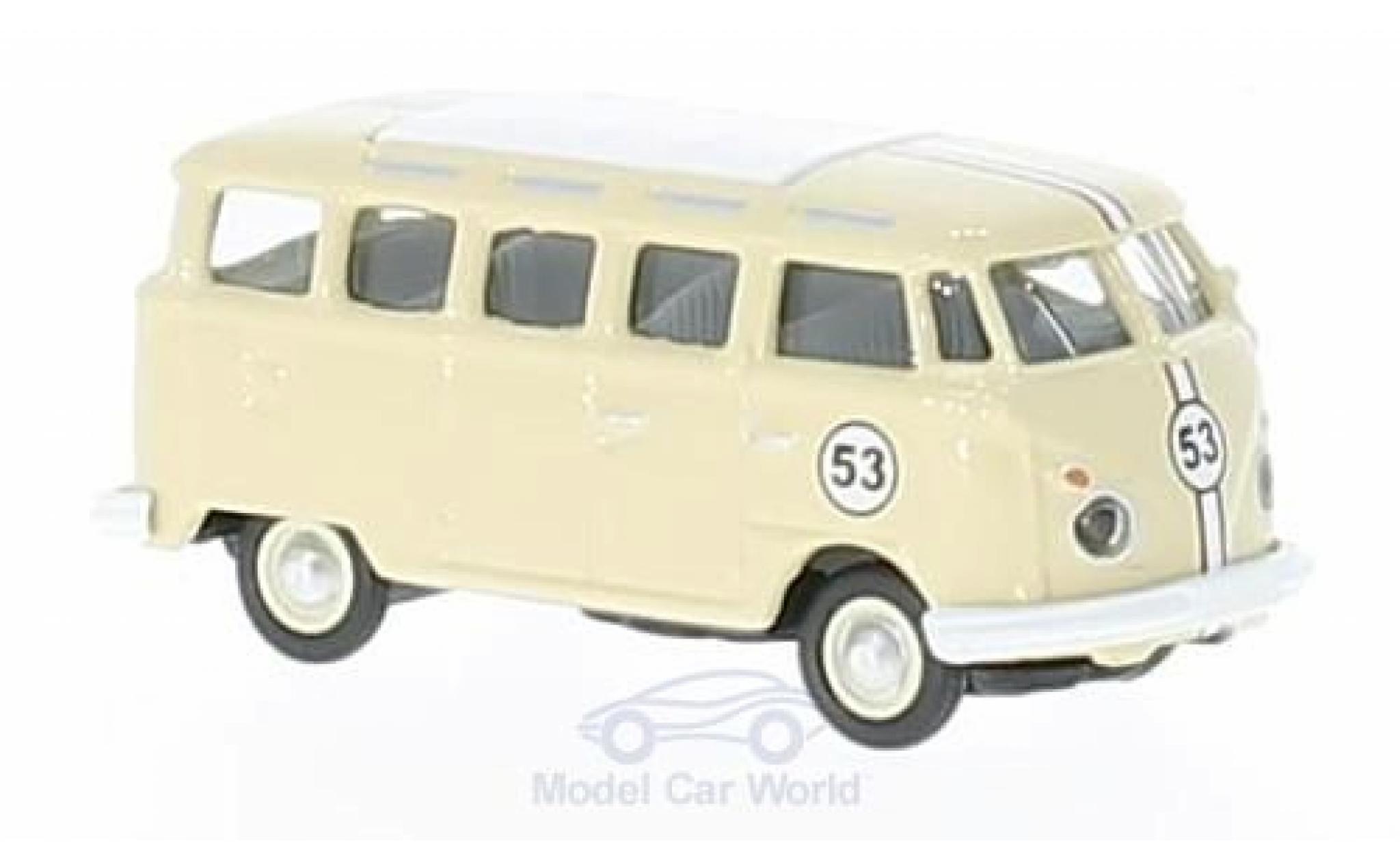Volkswagen T1 B 1/87 Schuco c Samba beige No.53 diecast model cars