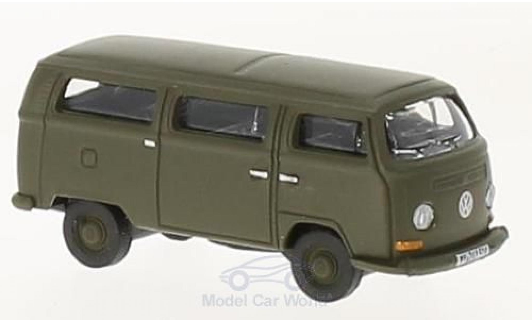 Volkswagen T2 B 1/87 Schuco Bus Bundeswehr diecast model cars
