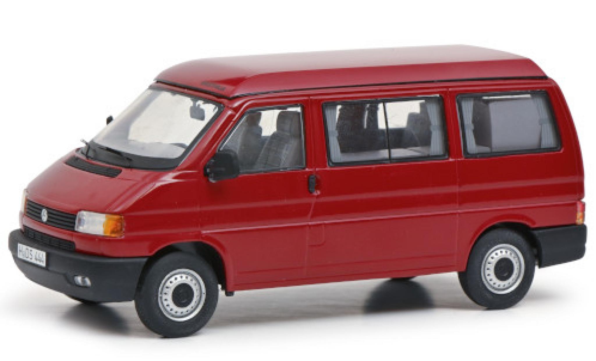 Volkswagen T4 1/43 Schuco a California red diecast model cars