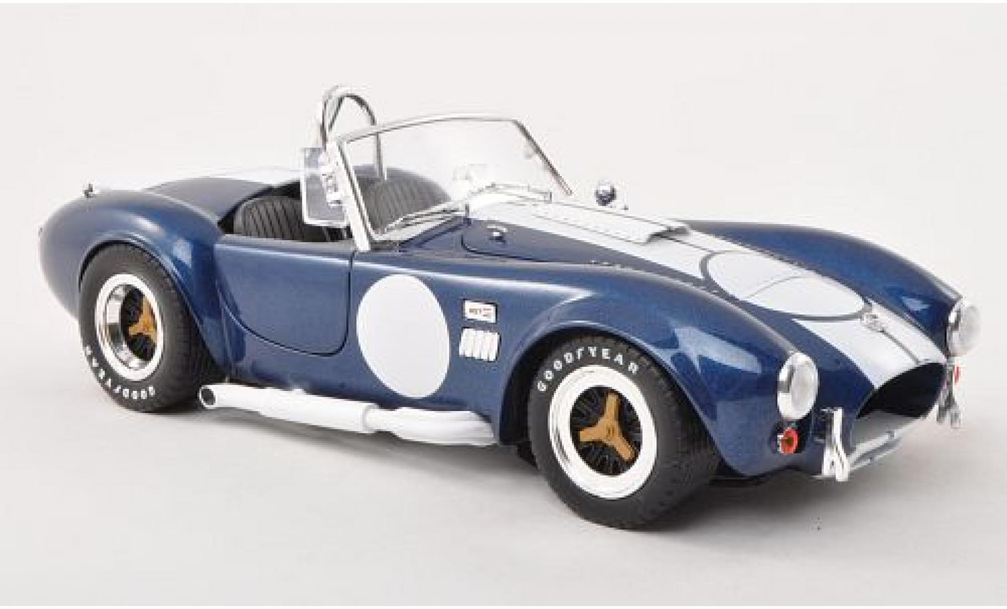Shelby Cobra 1/18 Shelby Collectibles 427 S/C metallic blue/white l&eacute;gende Series diecast model cars
