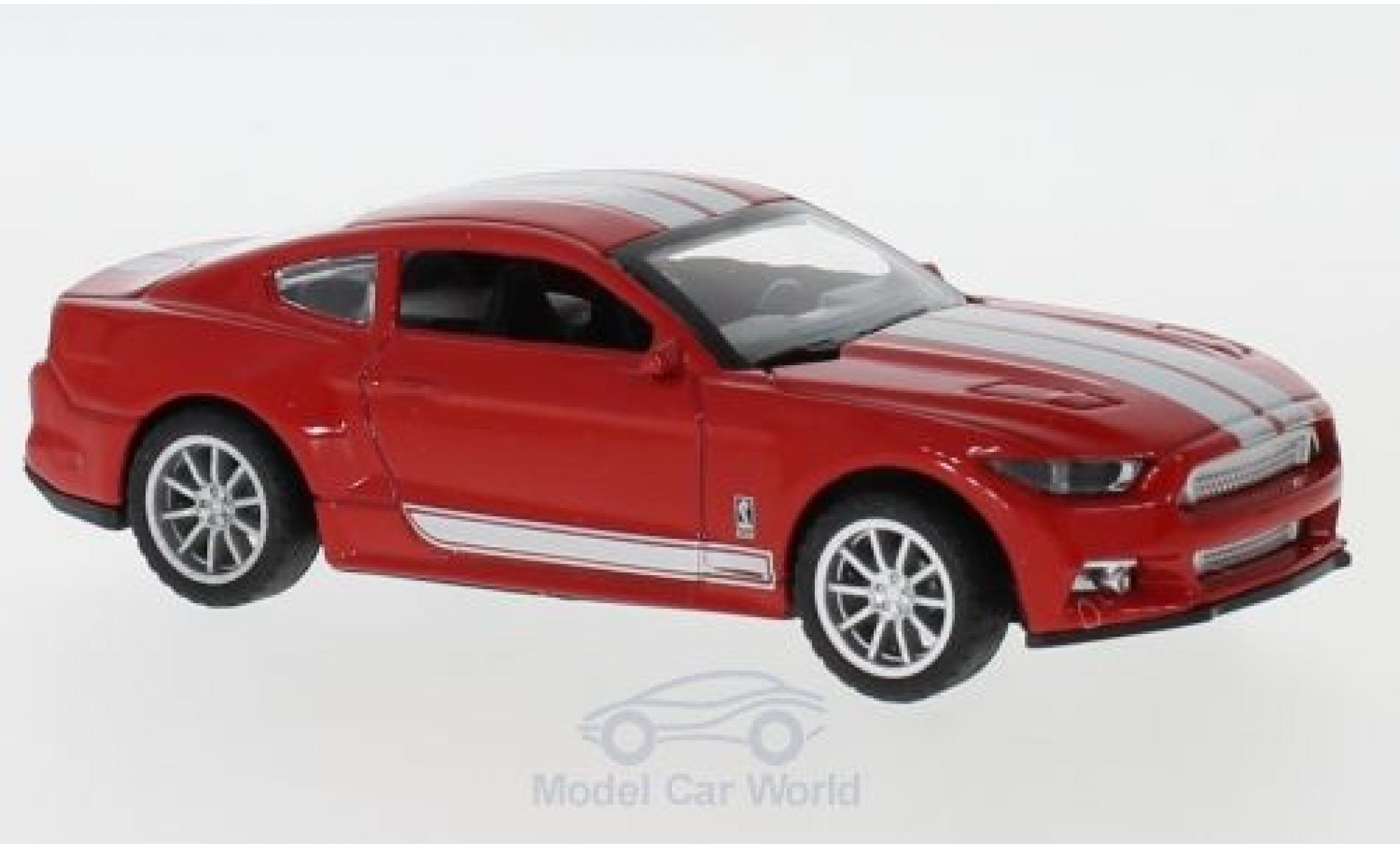 Shelby Mustang 1/43 Shelby Collectibles GT350 red/grey 2016 diecast model cars