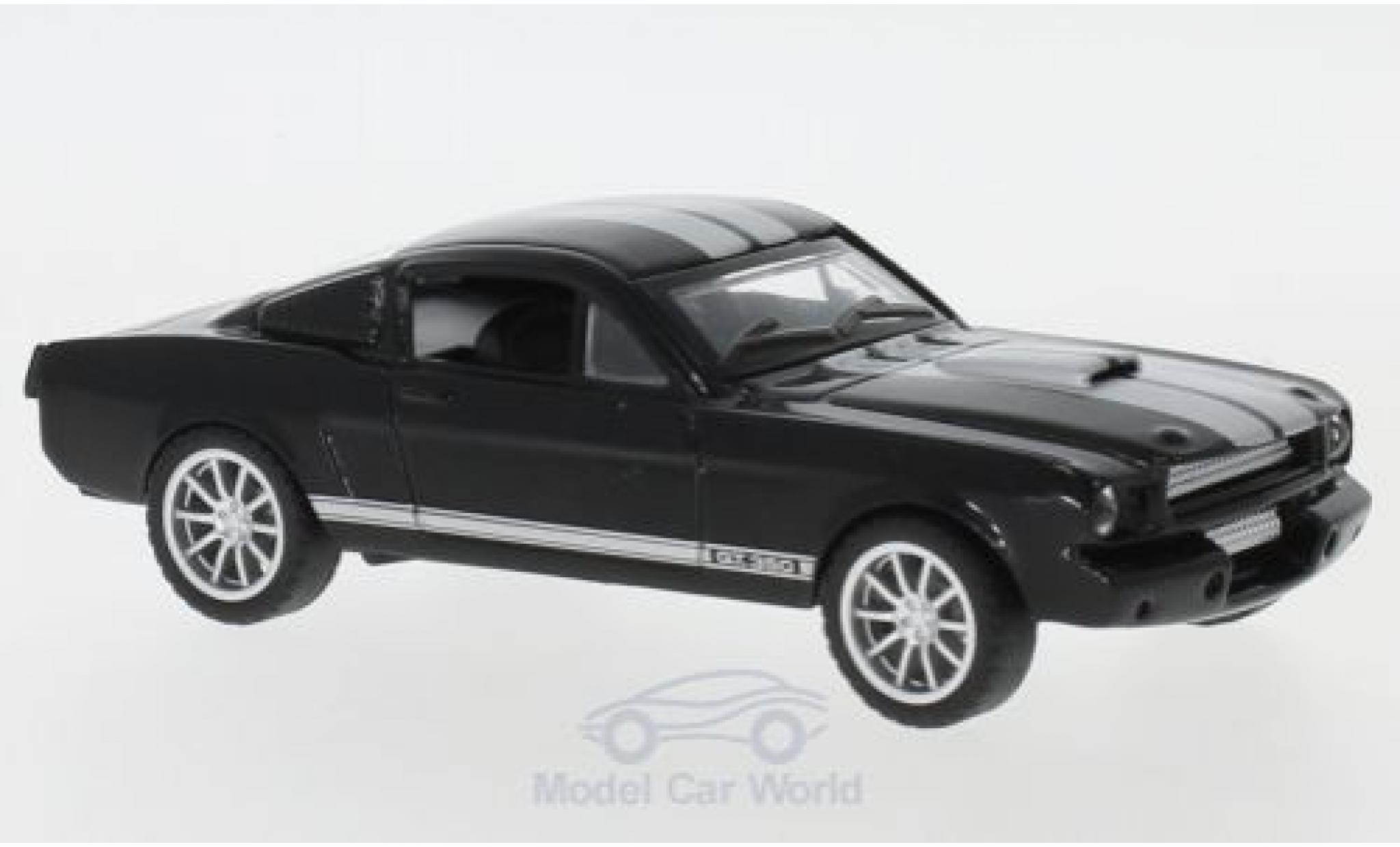 Shelby Mustang 1/43 Shelby Collectibles GT350 black/grey 1965 diecast model cars