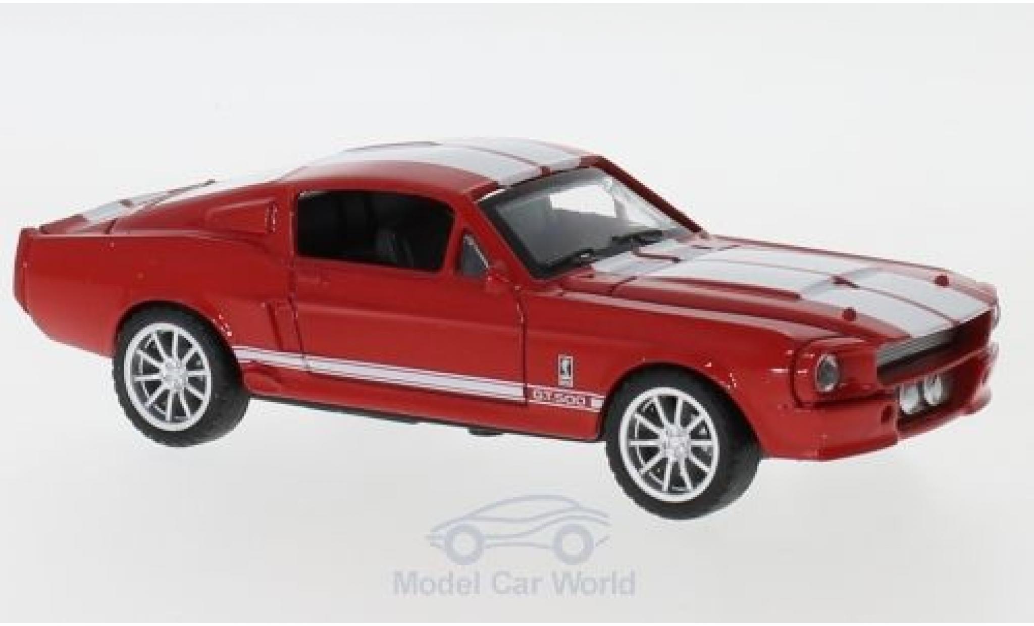 Shelby Mustang 1/43 Shelby Collectibles GT500 red/white 1967 diecast model cars