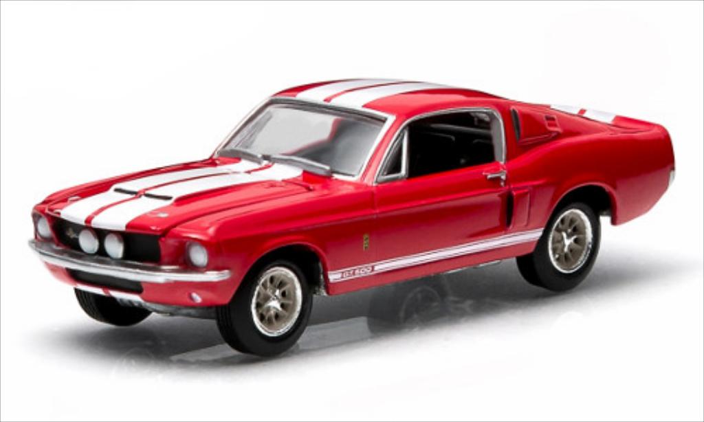 Shelby GT 500 1/64 Greenlight red 1967 diecast model cars
