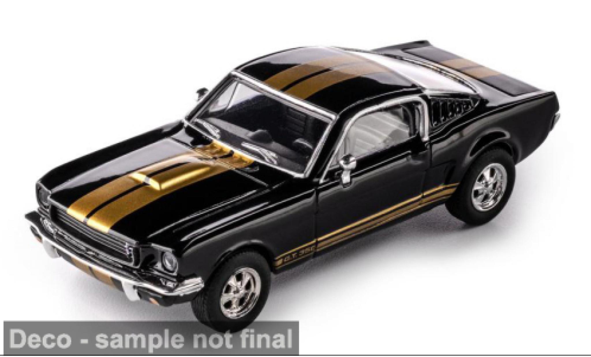 Shelby GT 1/64 Majorette 350 black/gold 1965 1:64 diecast model cars