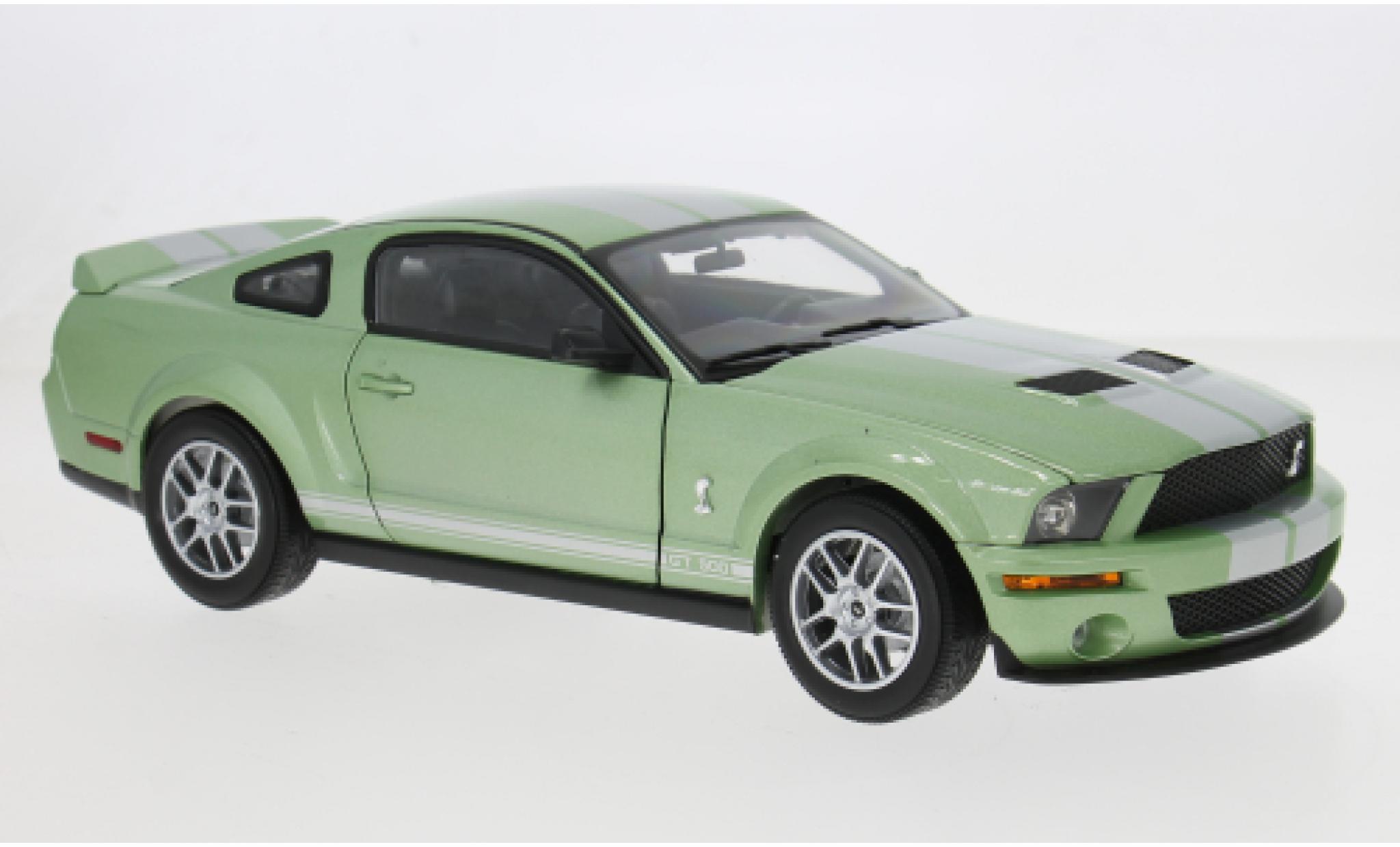 Shelby GT 1/18 Shelby Collectibles 500 green 2007 1:18 diecast model cars