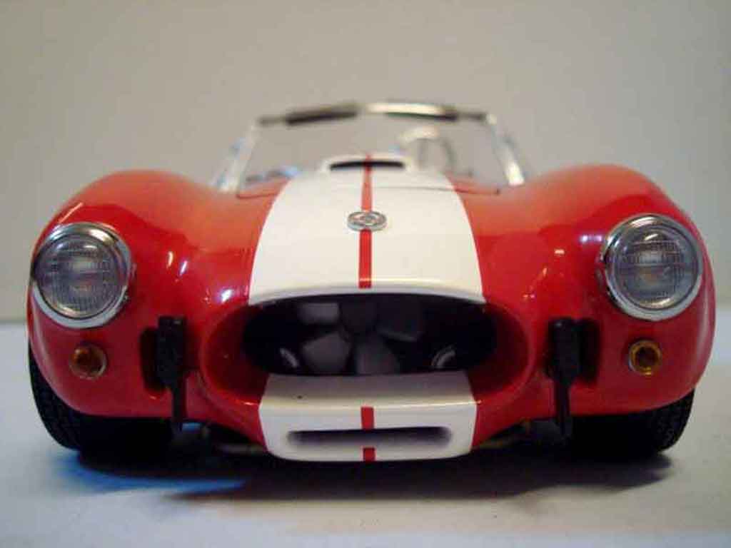Shelby Ac Cobra 1/18 Yat Ming 427 s/c red diecast model cars