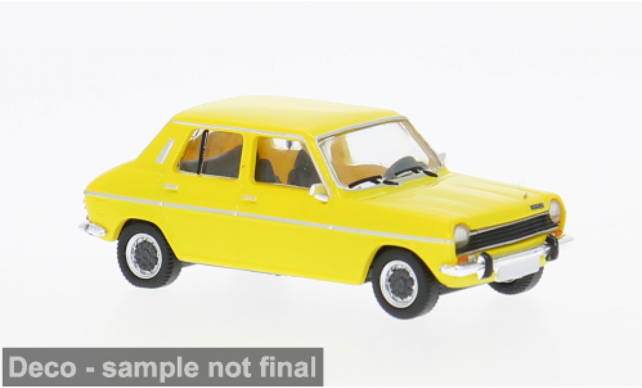 Simca 1100 1/87 PCX87 yellow 1975 1:87 diecast model cars