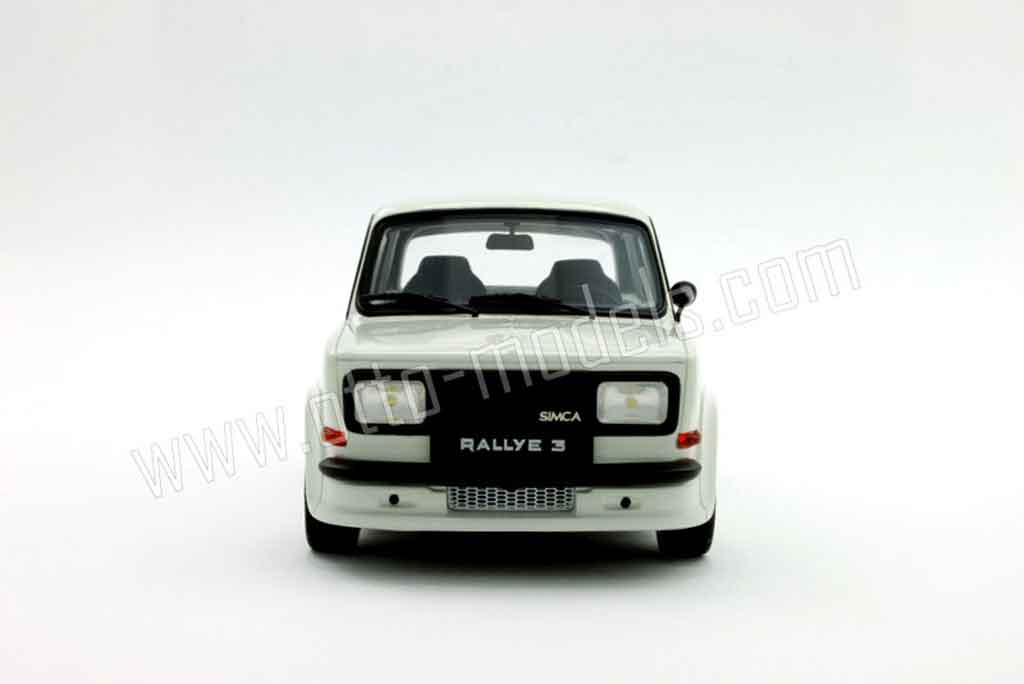 Simca 1000 Rallye 3 3 white 1/18 Ottomobile