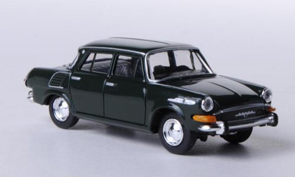 Skoda 1000 1/87 Herpa MB grun diecast model cars