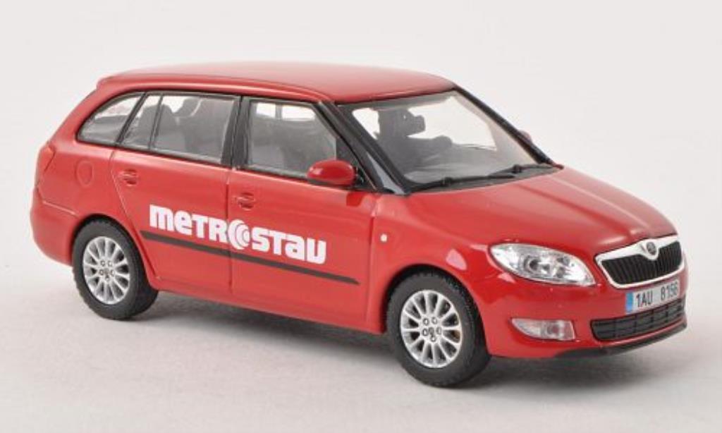 Skoda Fabia II 1/43 Abrex II Combi Metrostav diecast model cars