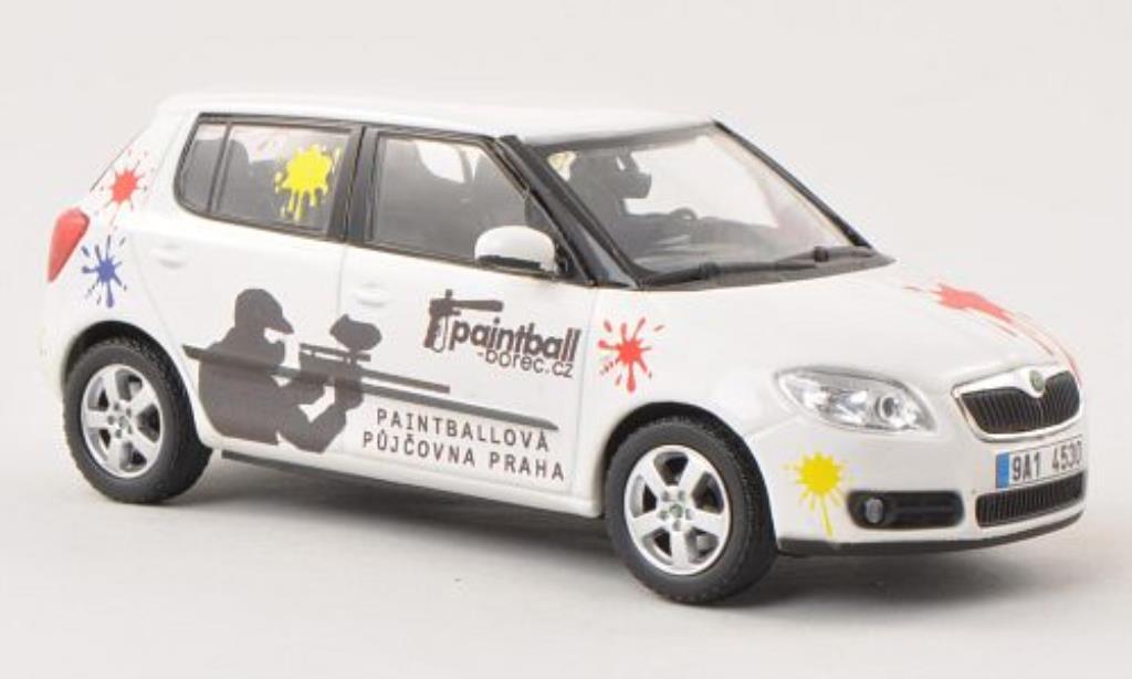 Skoda Fabia II 1/43 Abrex II Paintball Borec diecast model cars