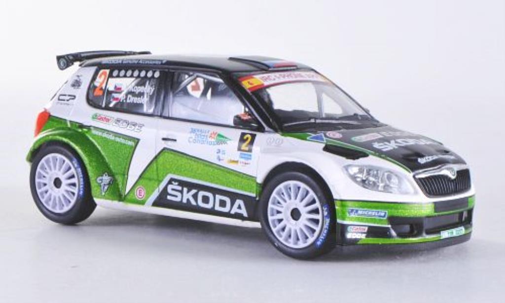 Skoda Fabia S2000 1/43 Abrex S2000 (FL 2010) No. 2011 diecast model cars