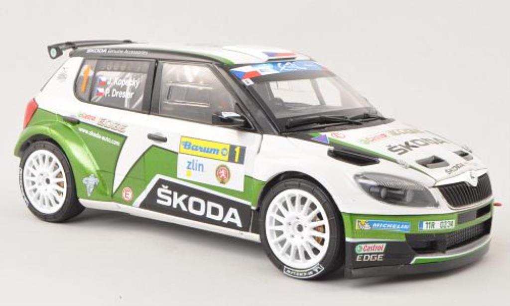 Skoda Fabia S2000 1/18 Abrex S2000 No.1 Castrol Barum Rally 2013 /Dresler diecast model cars