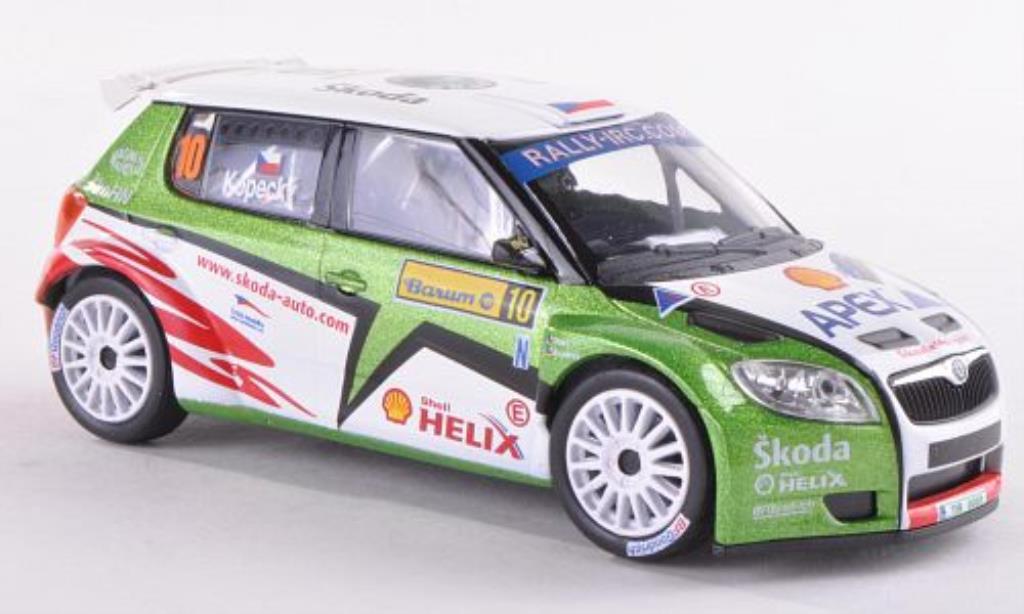 Skoda Fabia S2000 1/43 Abrex S2000 No.10 Barum Rally 2009 /Stary diecast model cars