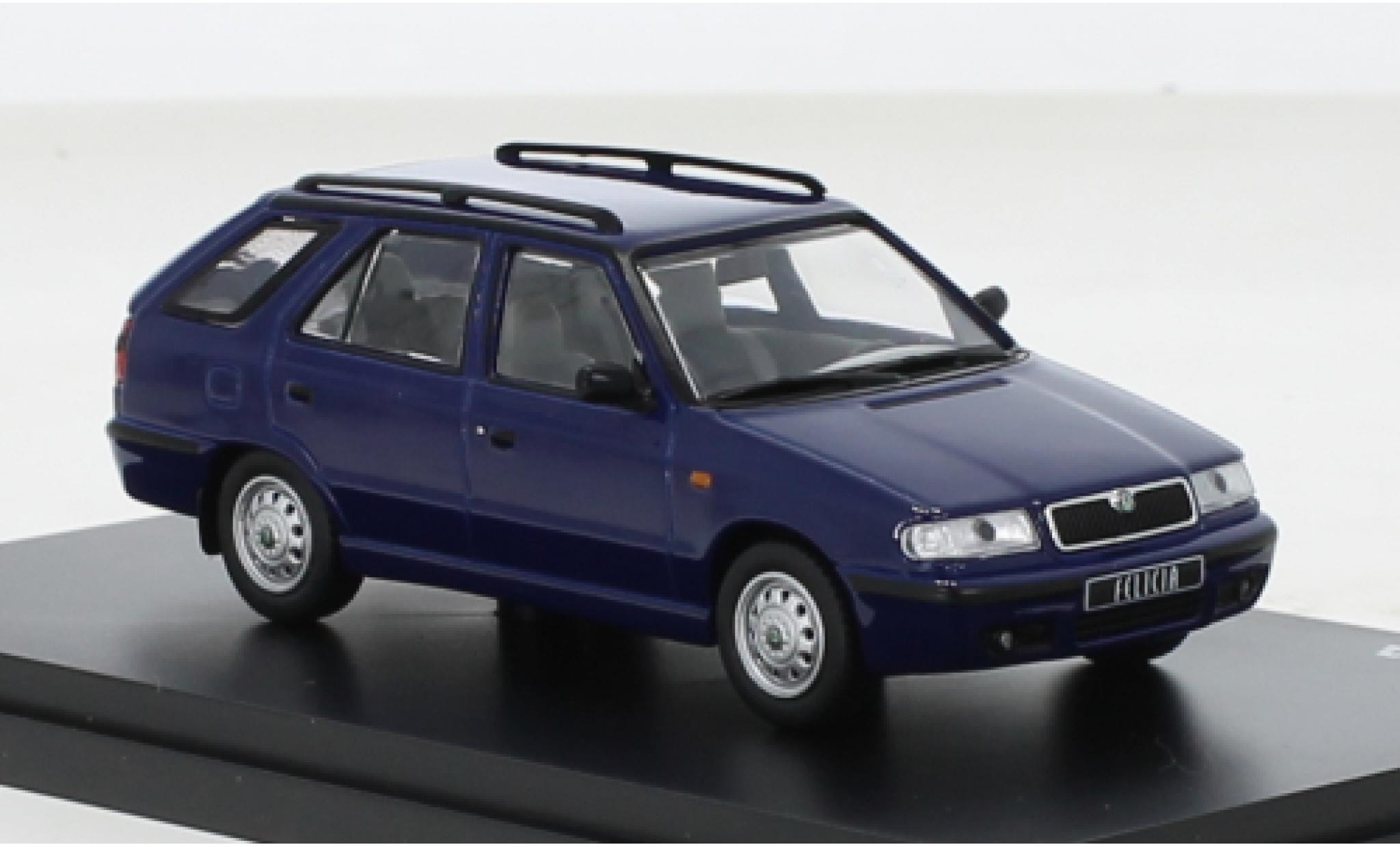 Skoda Felicia 1/43 Abrex FL Combi blue 1998 1:43 diecast model cars