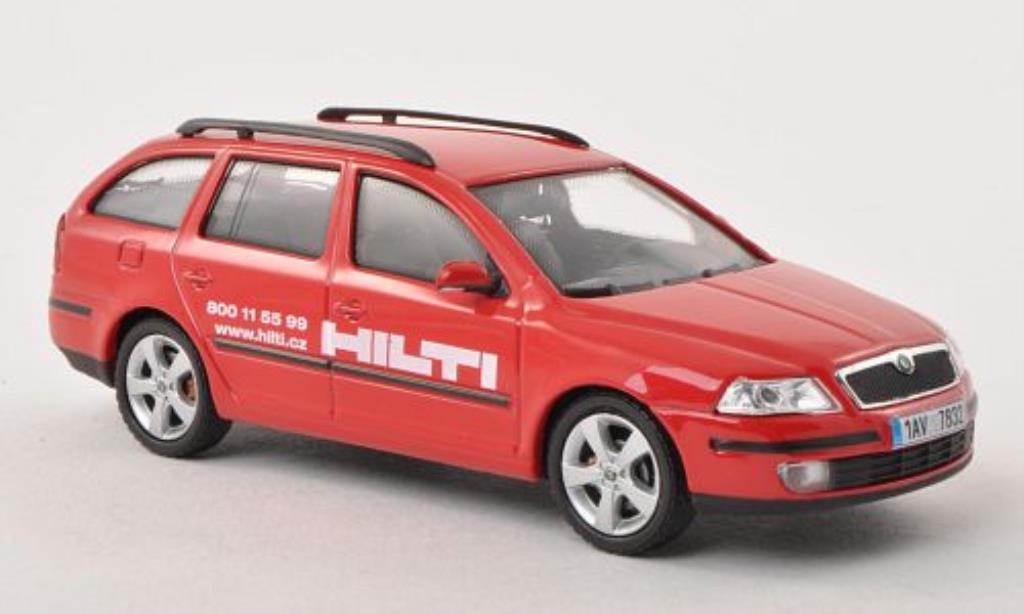 Skoda Octavia 1/43 Abrex II Combi Hilti diecast model cars