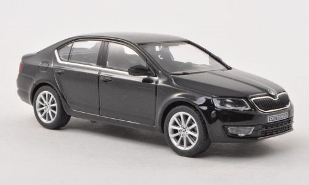 Skoda Octavia 1/43 Abrex III black 2013 diecast model cars