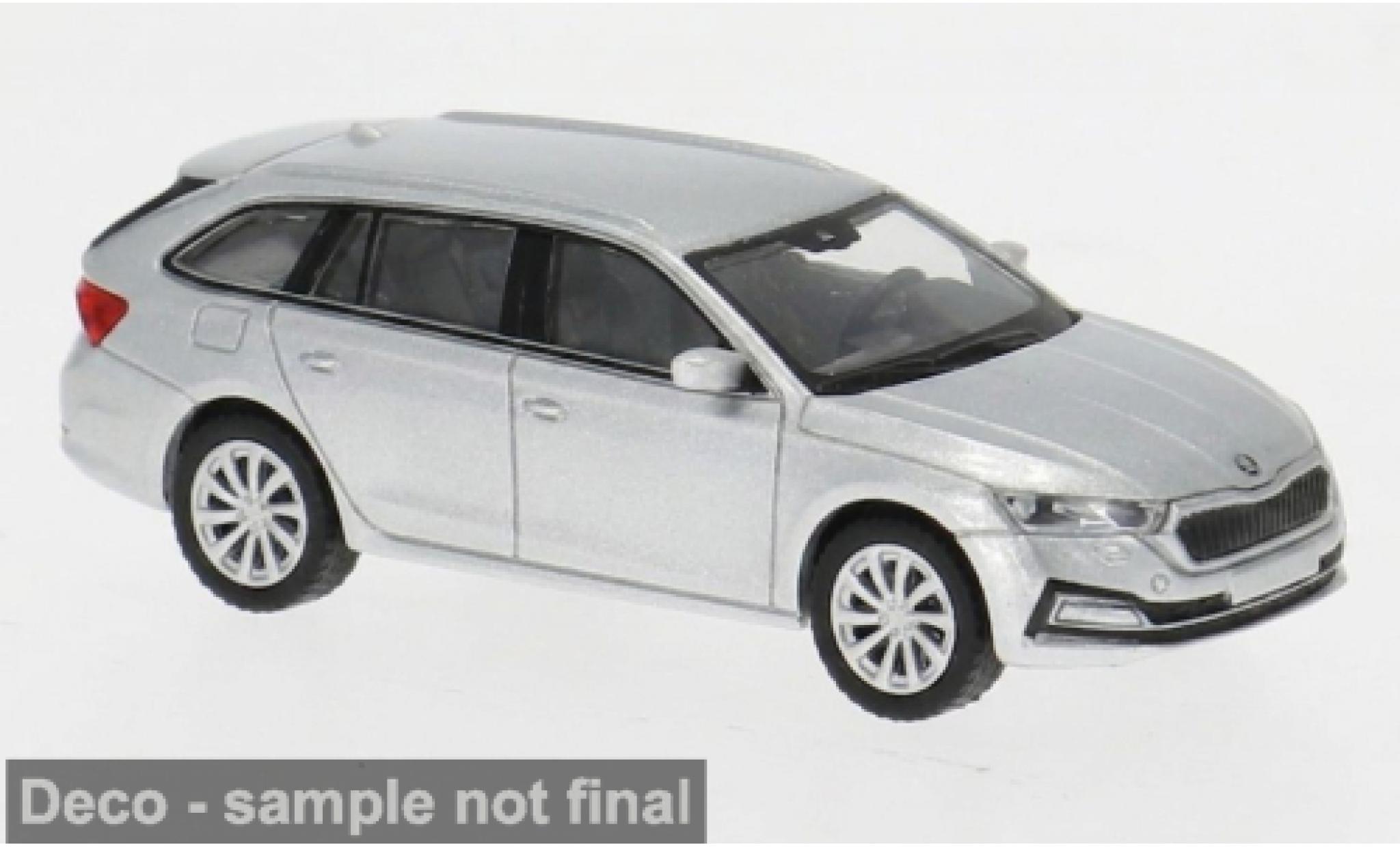 Skoda Octavia 1/87 PCX87 IV Combi silver 2019 1:87 diecast model cars