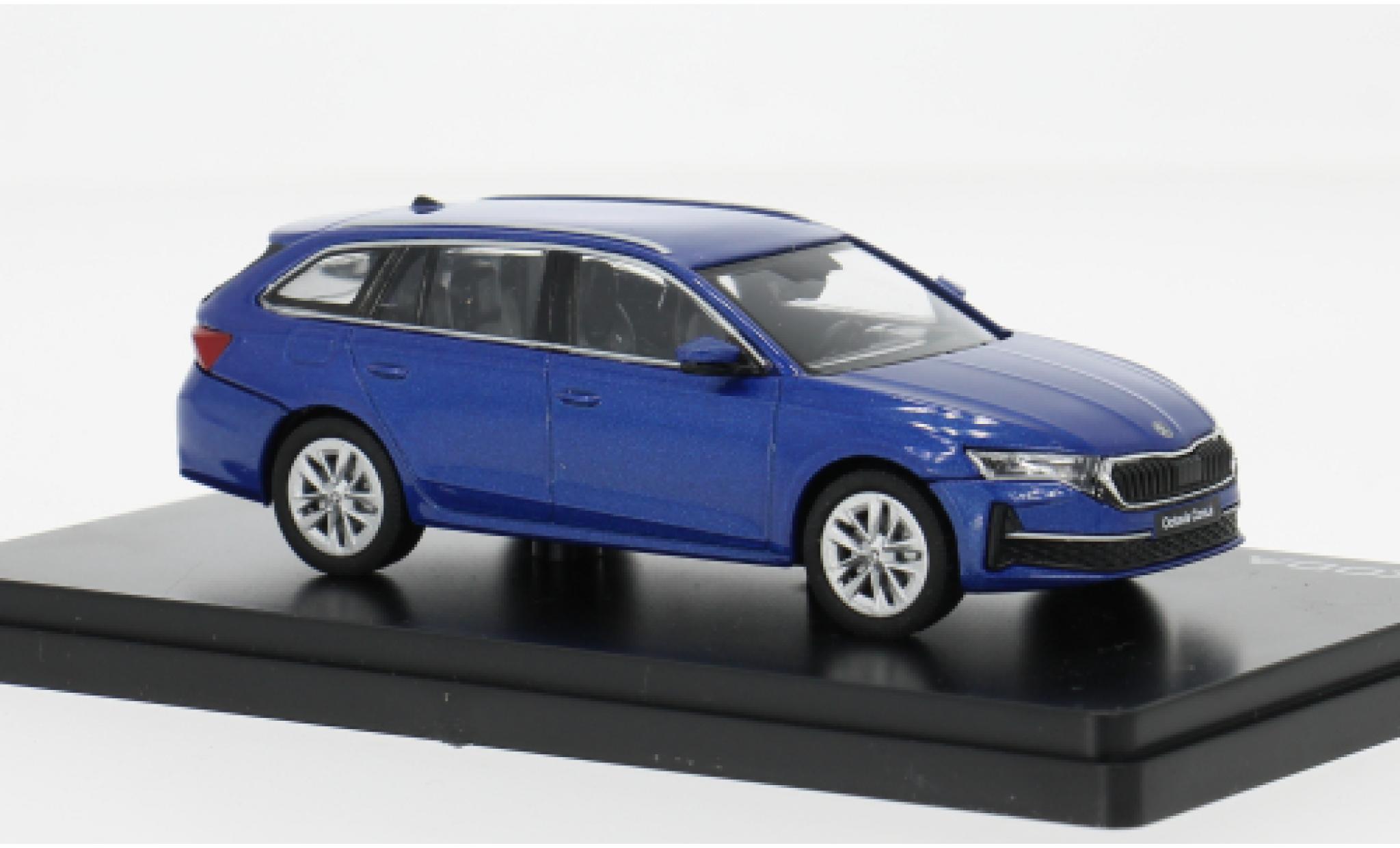 Skoda Octavia 1/43 Abrex IV FL blue 2024 1:43 diecast model cars
