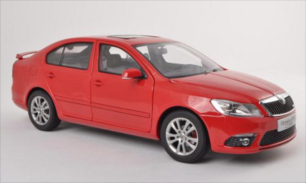 Skoda Octavia 1/18 Paudi V Sport red diecast model cars