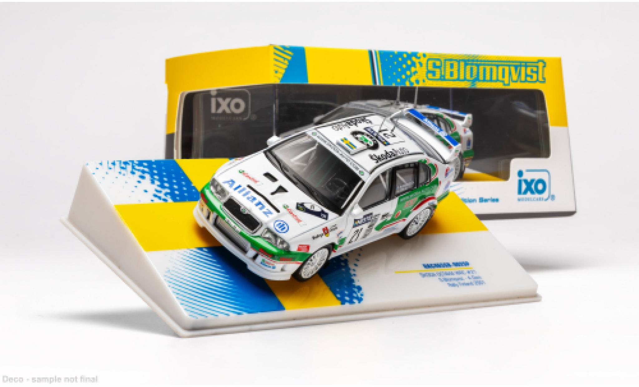 Skoda Octavia 1/43 IXO WRC Rally Finland 2001 #21 S.Blomqvist/A.Goni 1:43 diecast model cars