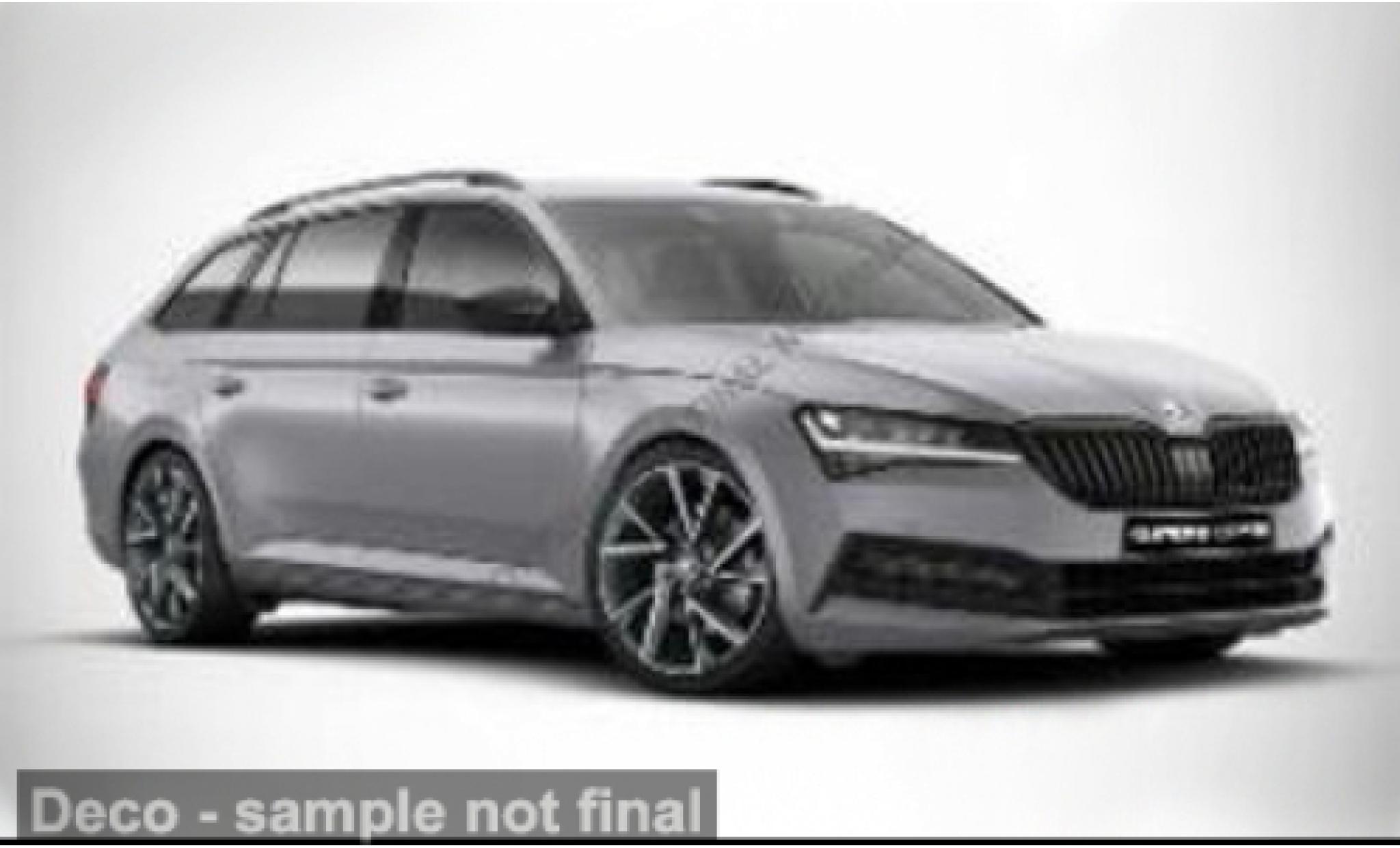 Skoda Superb 1/18 Solido grey 1:18 diecast model cars