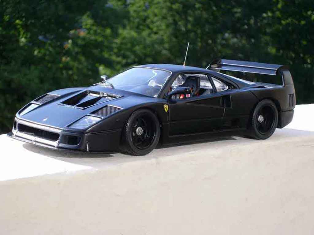 Ferrari F40 LM black 1/18 Polistil