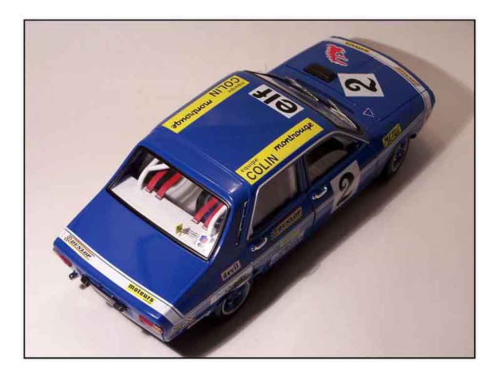 Renault 12 Gordini rallye preparee 1/18 Solido