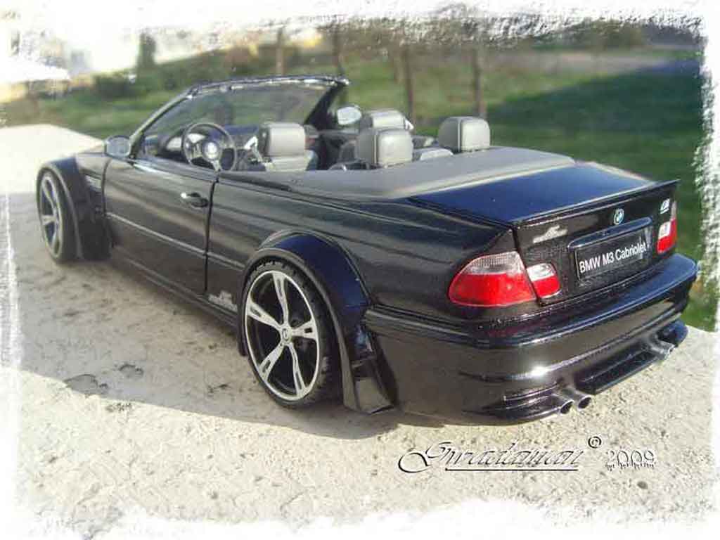 Bmw M3 Cabriolet GTR E46 ac schnitzer 1/18 Minichamps