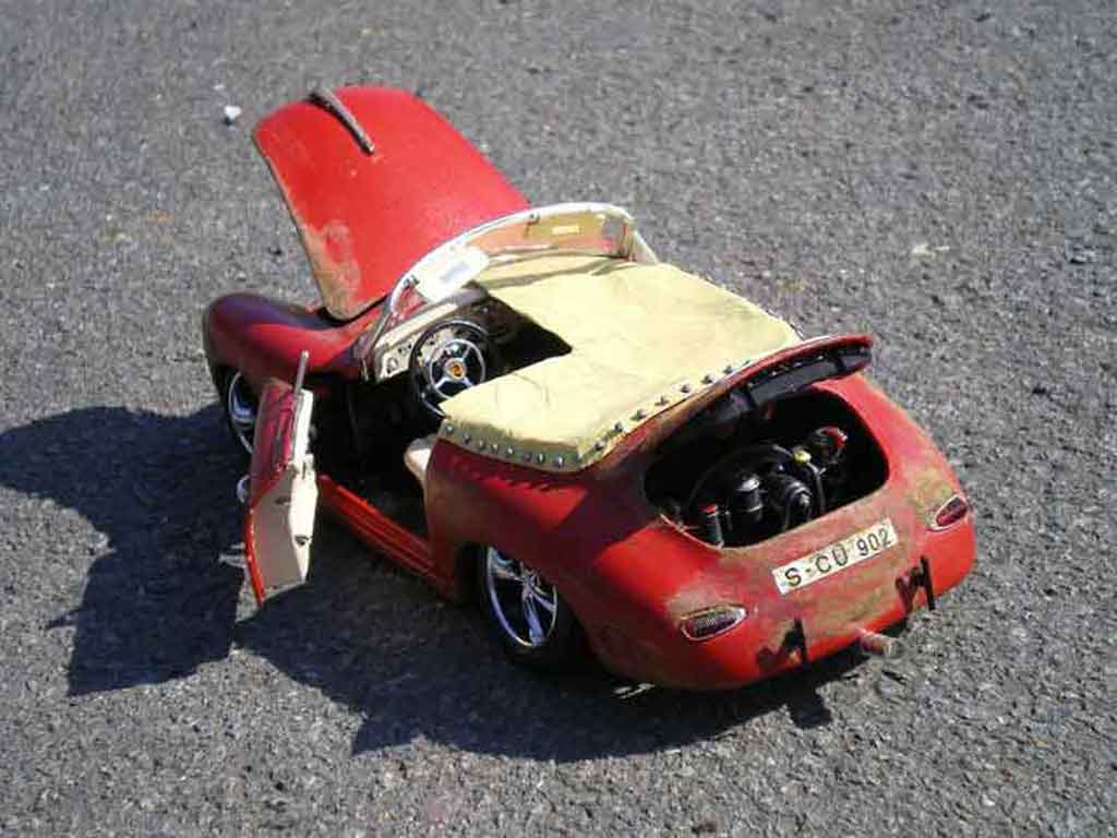 Porsche 356 Base old school 1/18 Burago