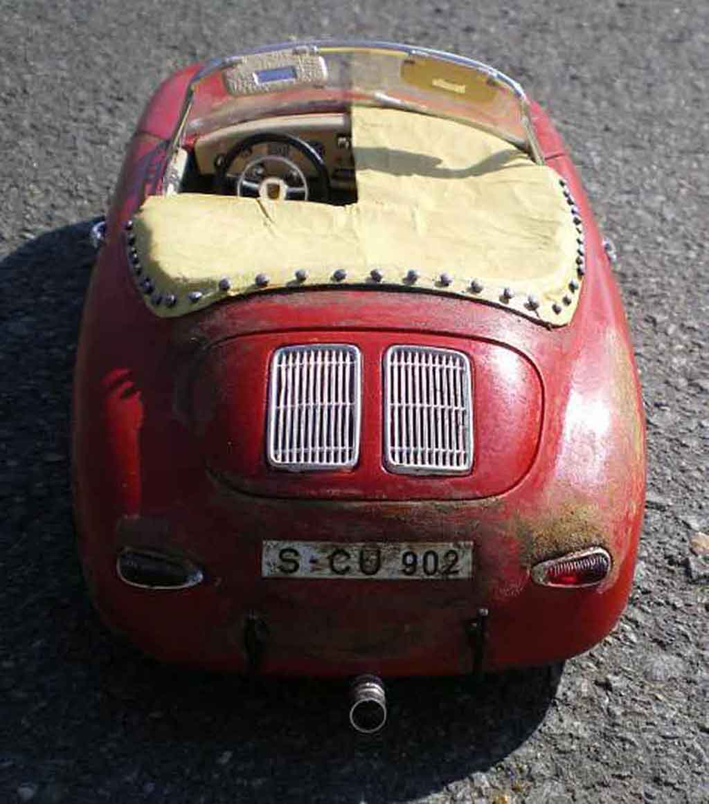 Porsche 356 Base old school 1/18 Burago