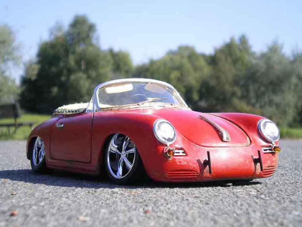 Porsche 356 1/18 Burago old school diecast model cars