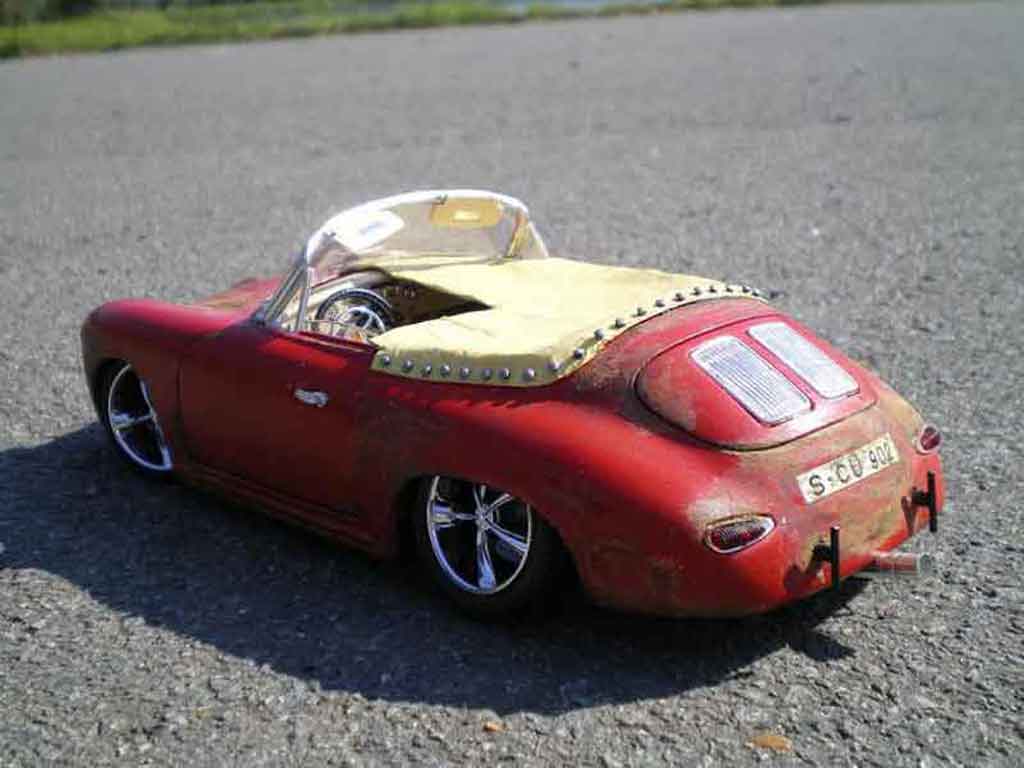 Porsche 356 Base old school 1/18 Burago