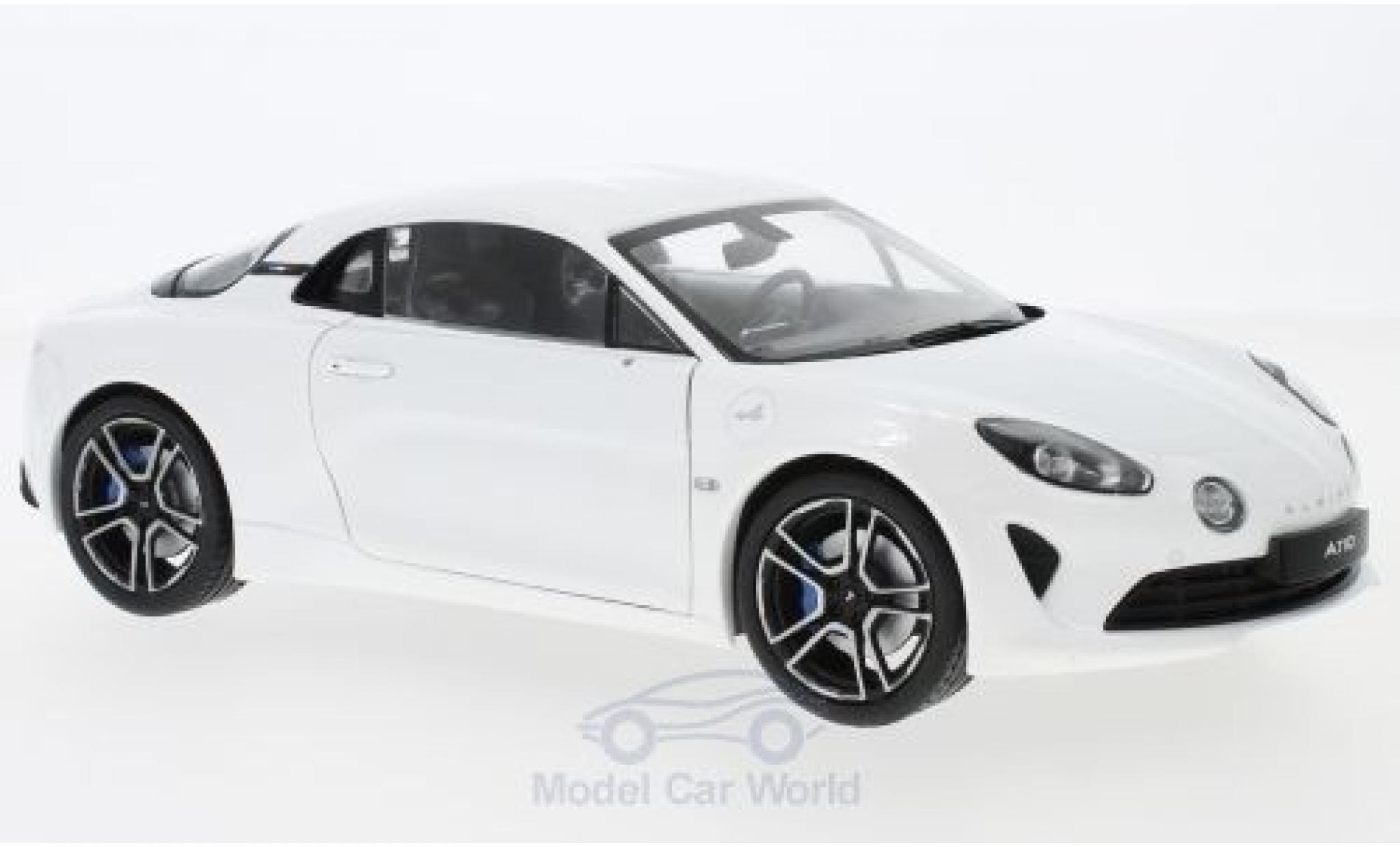 Alpine A110 1/18 Solido Premiere Edition white 2017 diecast model cars