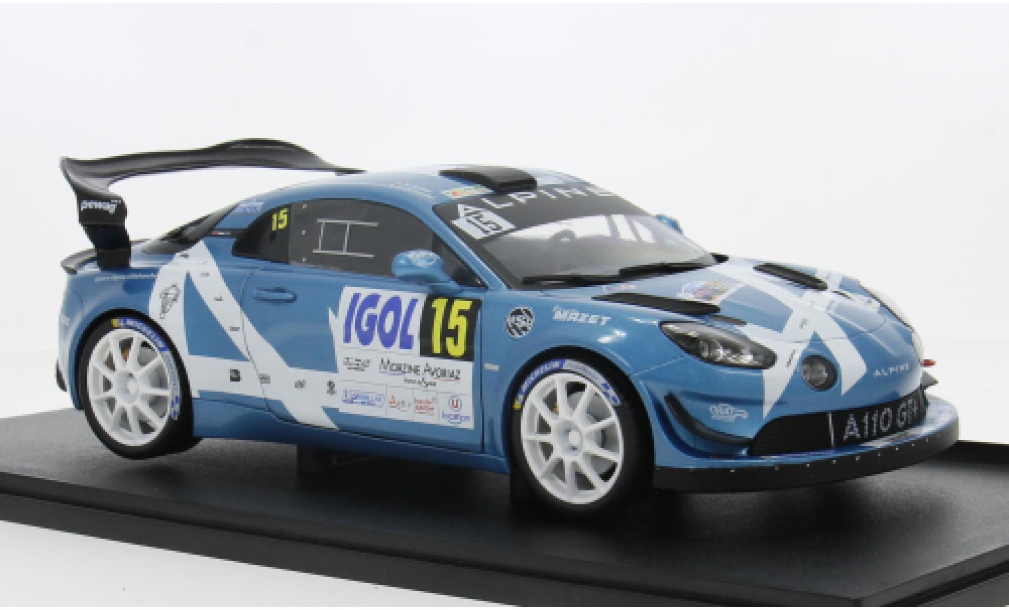 Alpine A110 1/18 Solido RGT #15 1:18 diecast model cars