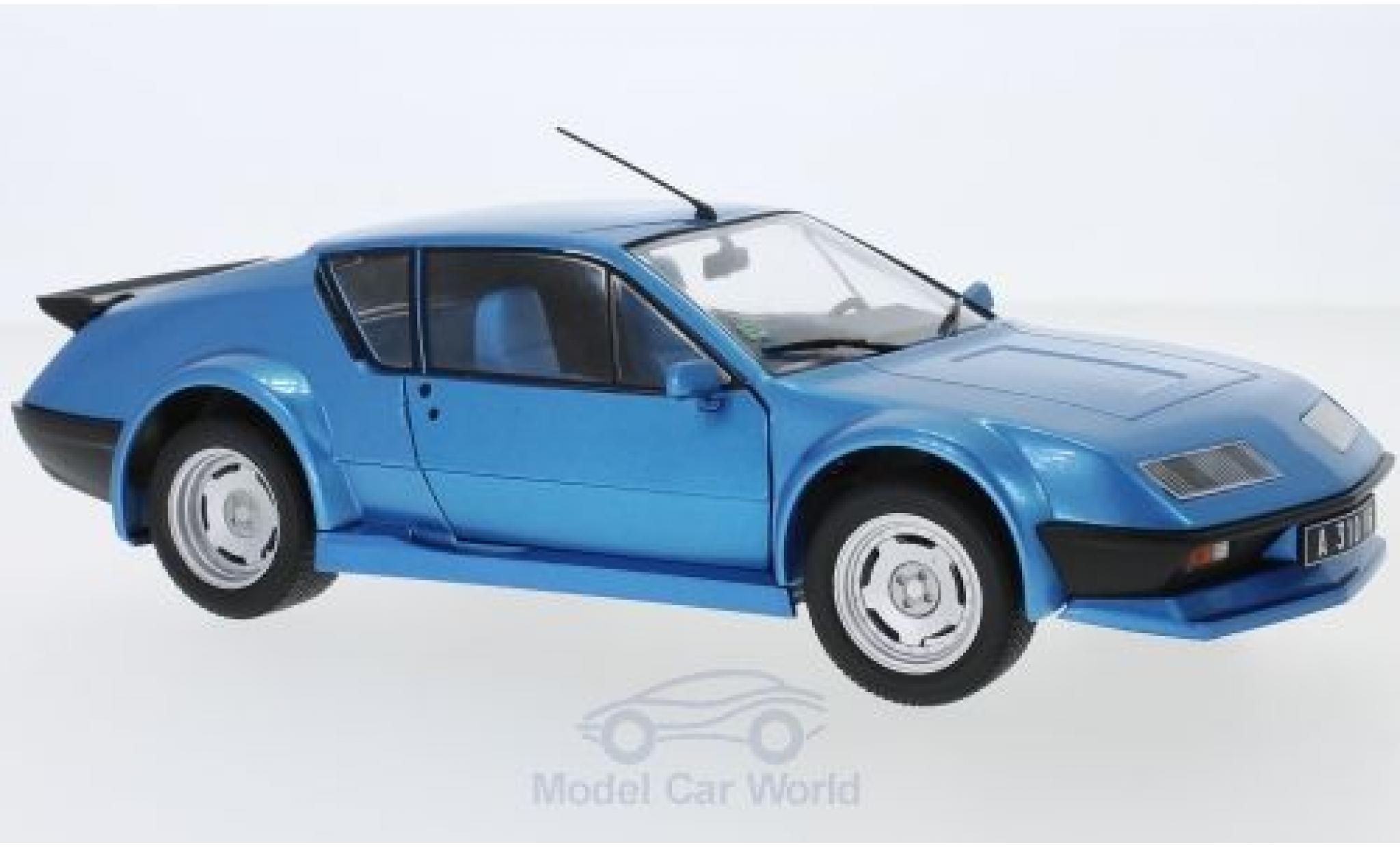Alpine A310 1/18 Solido Renault A 310 Pack GT metallic blue 1983 diecast model cars