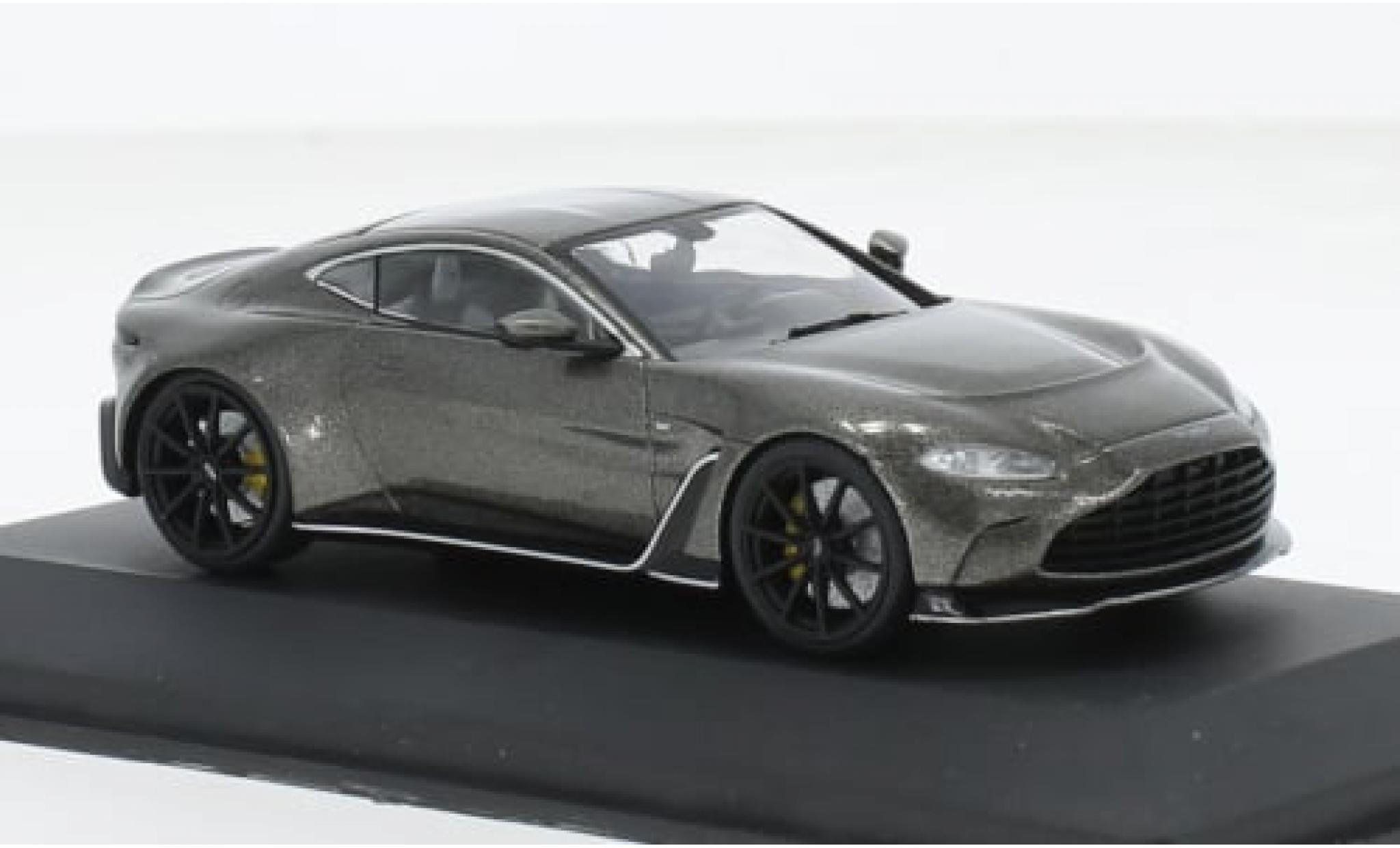 Aston Martin Vantage 1/43 Solido V12 metallise grey 1:43 diecast model cars