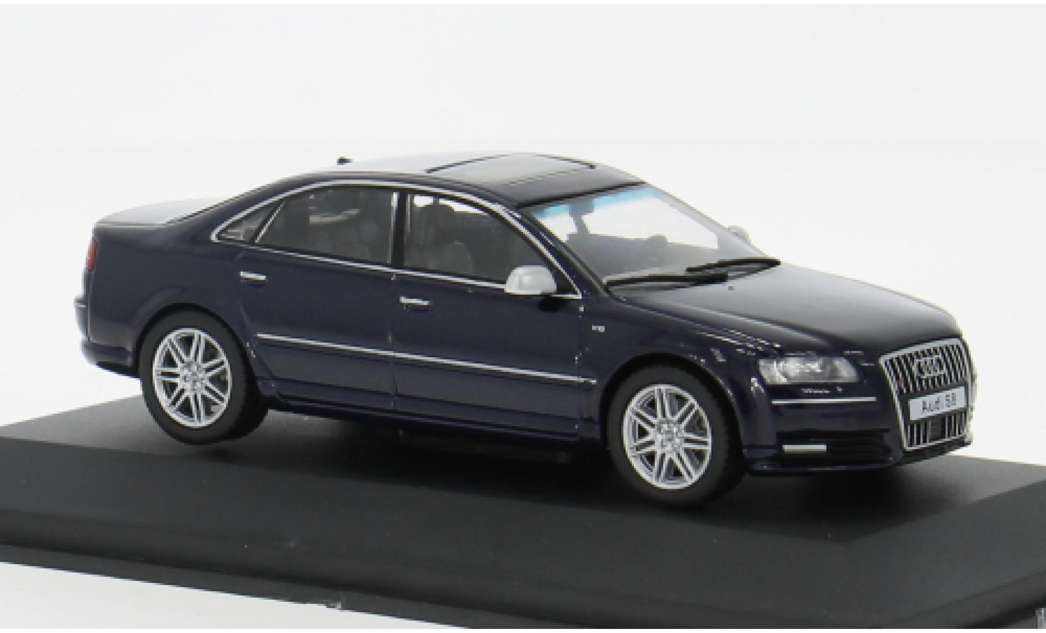 Audi S8 1/43 Solido (D3) blue 2010 1:43 diecast model cars