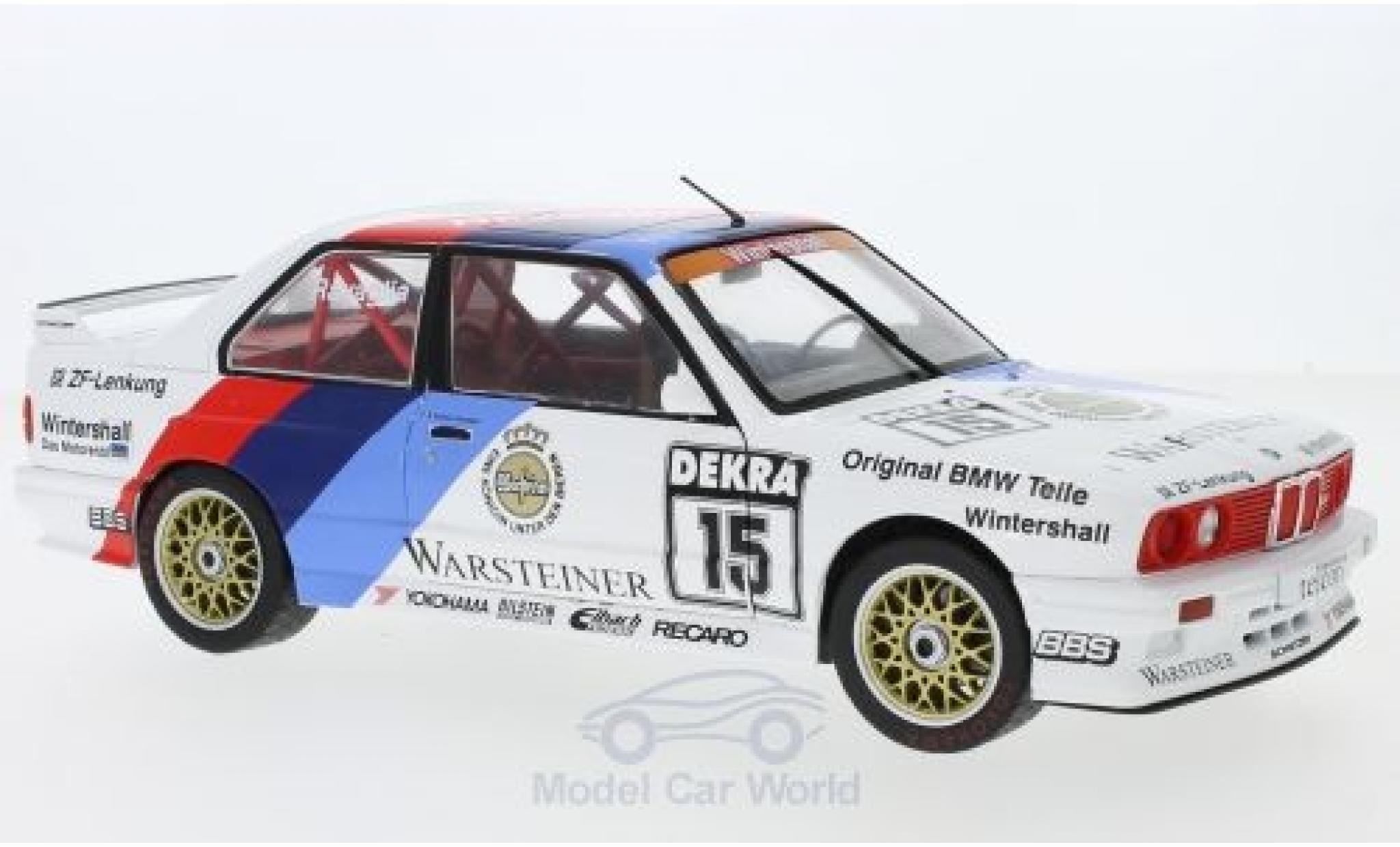 Bmw M3 E30 1/18 Solido (E30) No.15 DTM 1989 R.Ravaglia diecast model cars