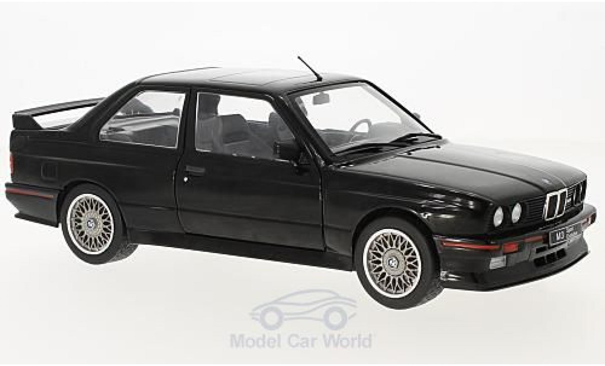 Bmw M3 1/18 Solido (E30) Sport Evo black 1990 diecast model cars