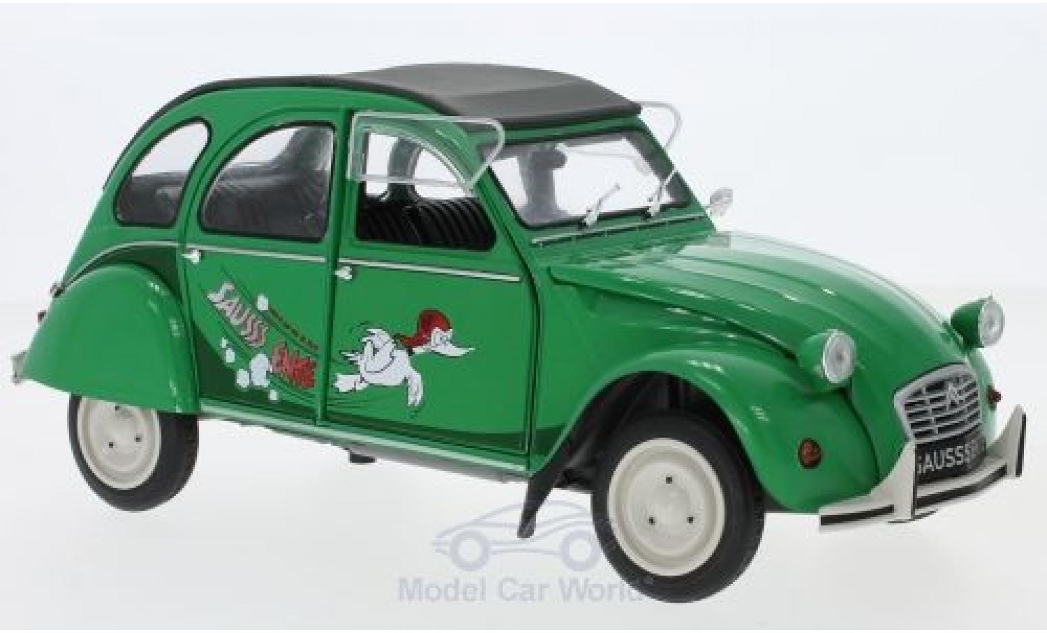 Citroen 2CV 1/18 Solido 6 Sausss Ente diecast model cars