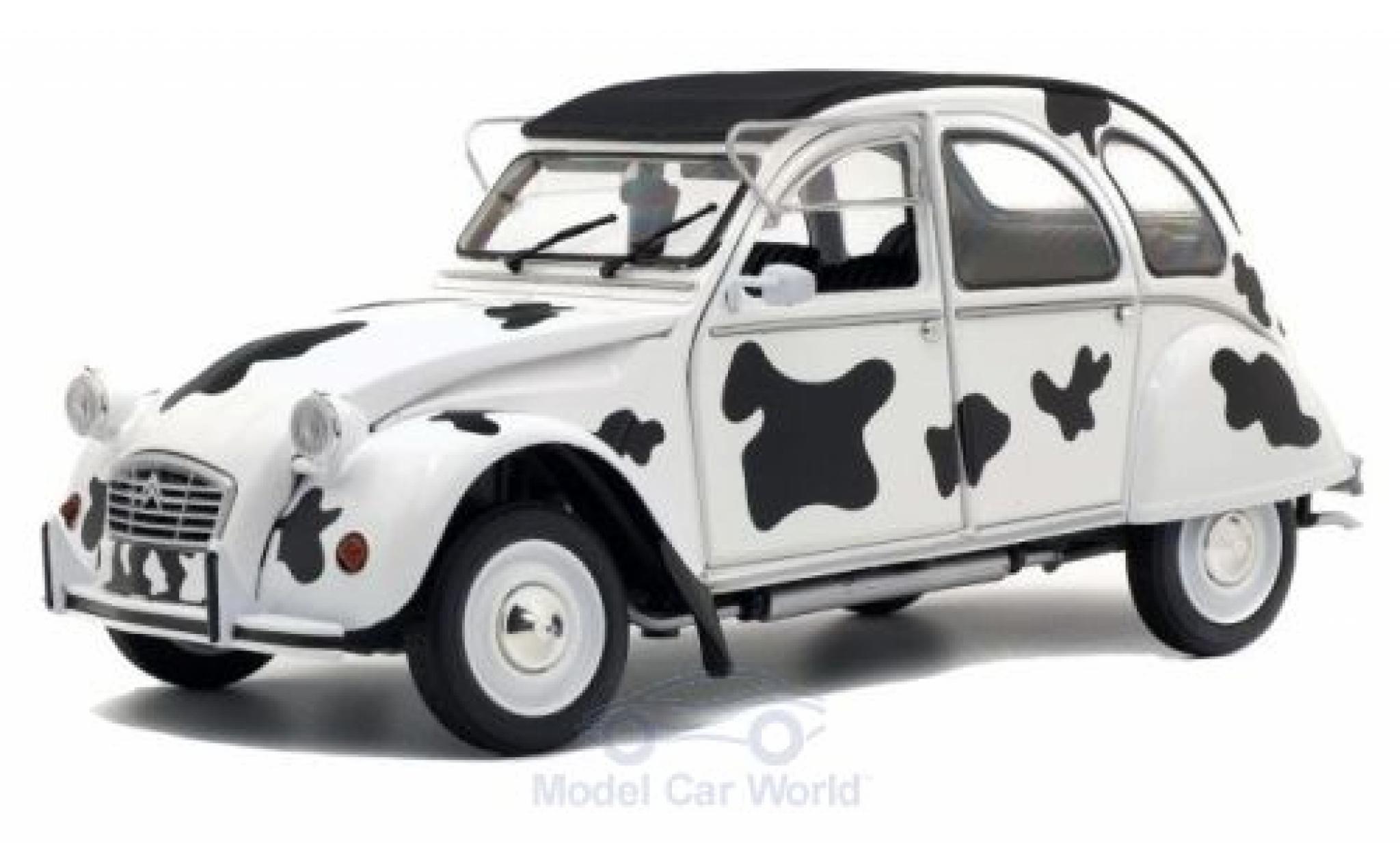 Citroen 2CV 1/18 Solido 6 Vache 1985 diecast model cars