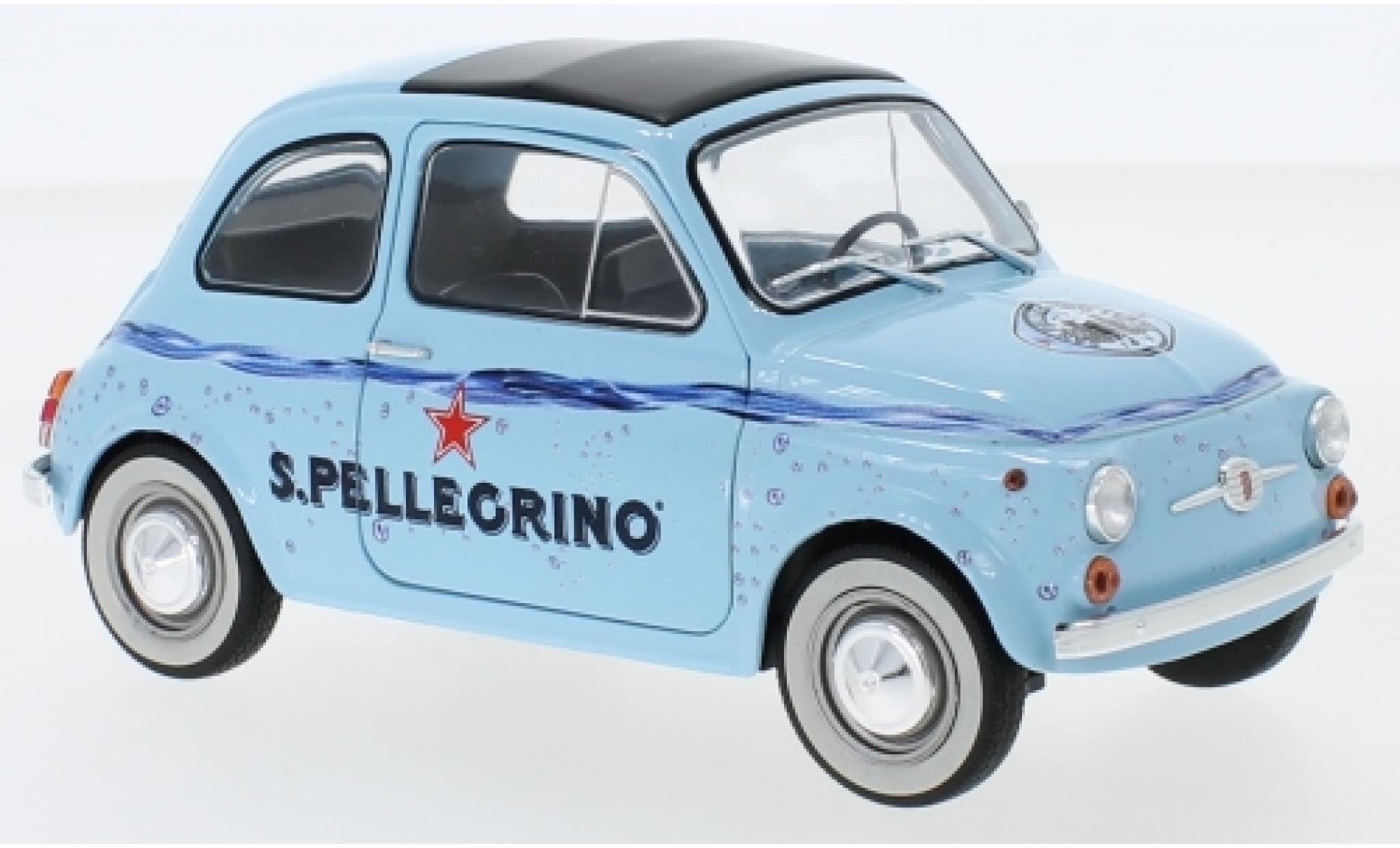 Fiat 500 1/18 Solido F San Pellegrino diecast model cars