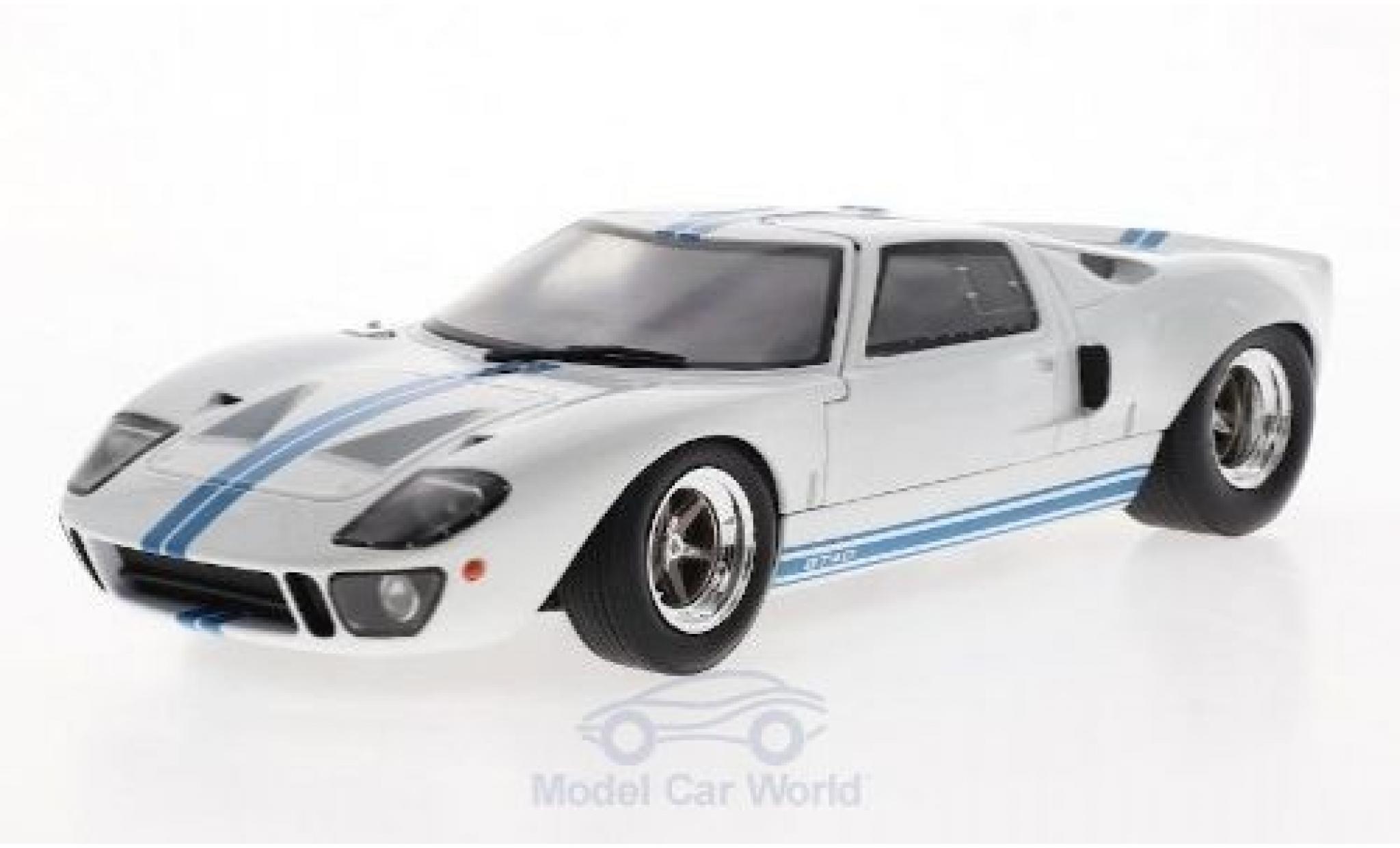 Ford GT40 1/18 Solido MK I white/blue 1968 diecast model cars