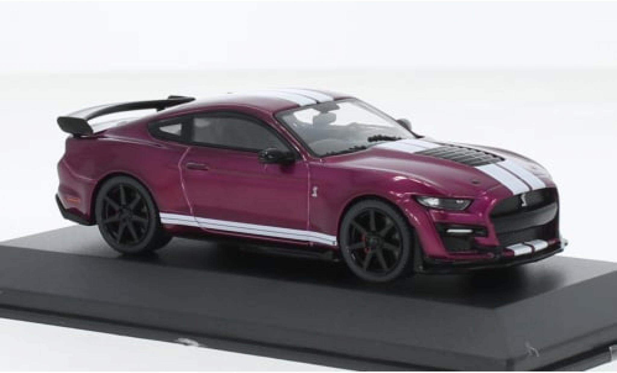 Shelby GT 500 1/43 Solido Ford Mustang Fast Track metallise lila 2020 1:43 diecast model cars