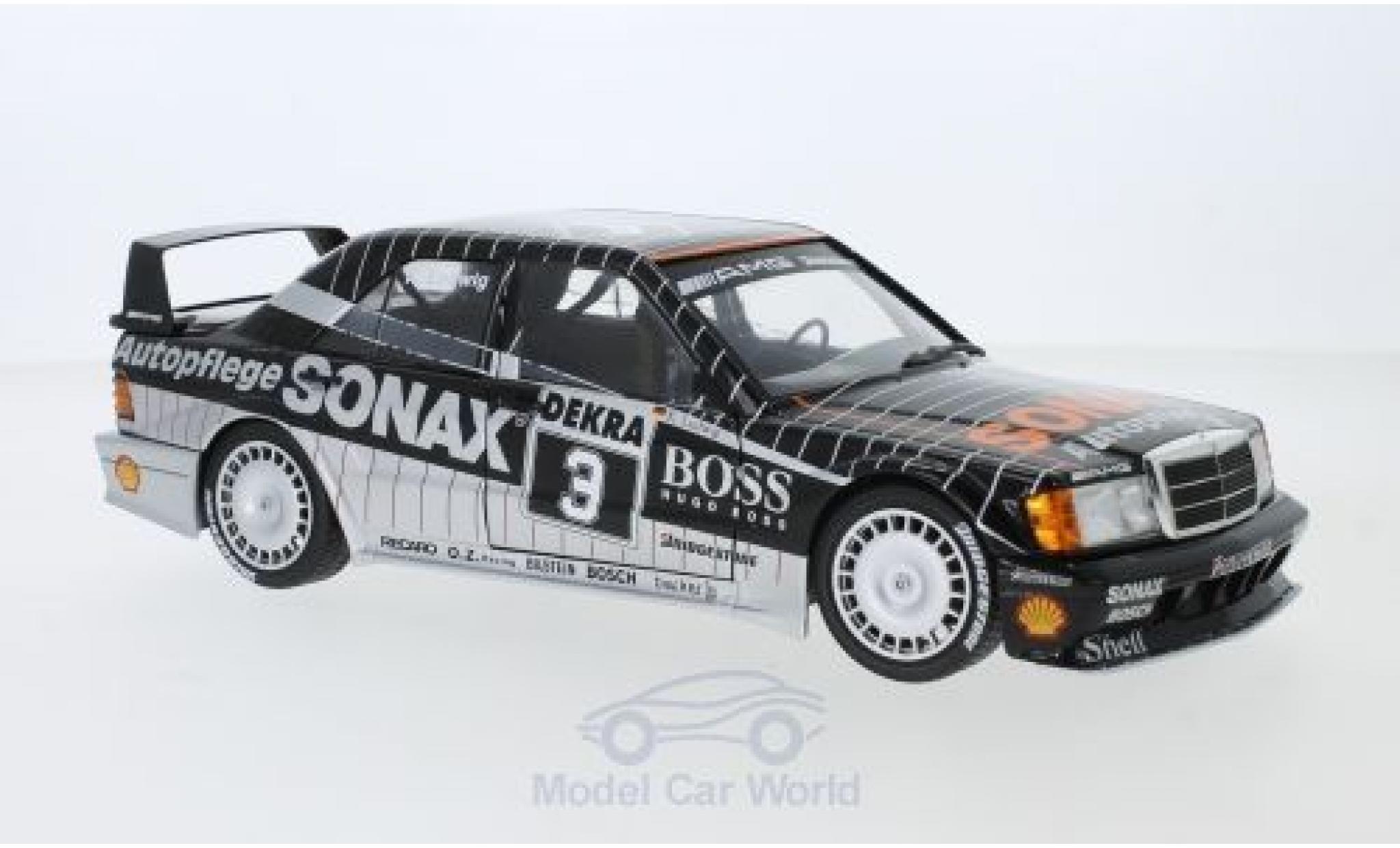 Mercedes 190 1/18 Solido E 2.5-16 Evo 2 No.3 Sonax DTM 1992 K.Ludwig diecast model cars