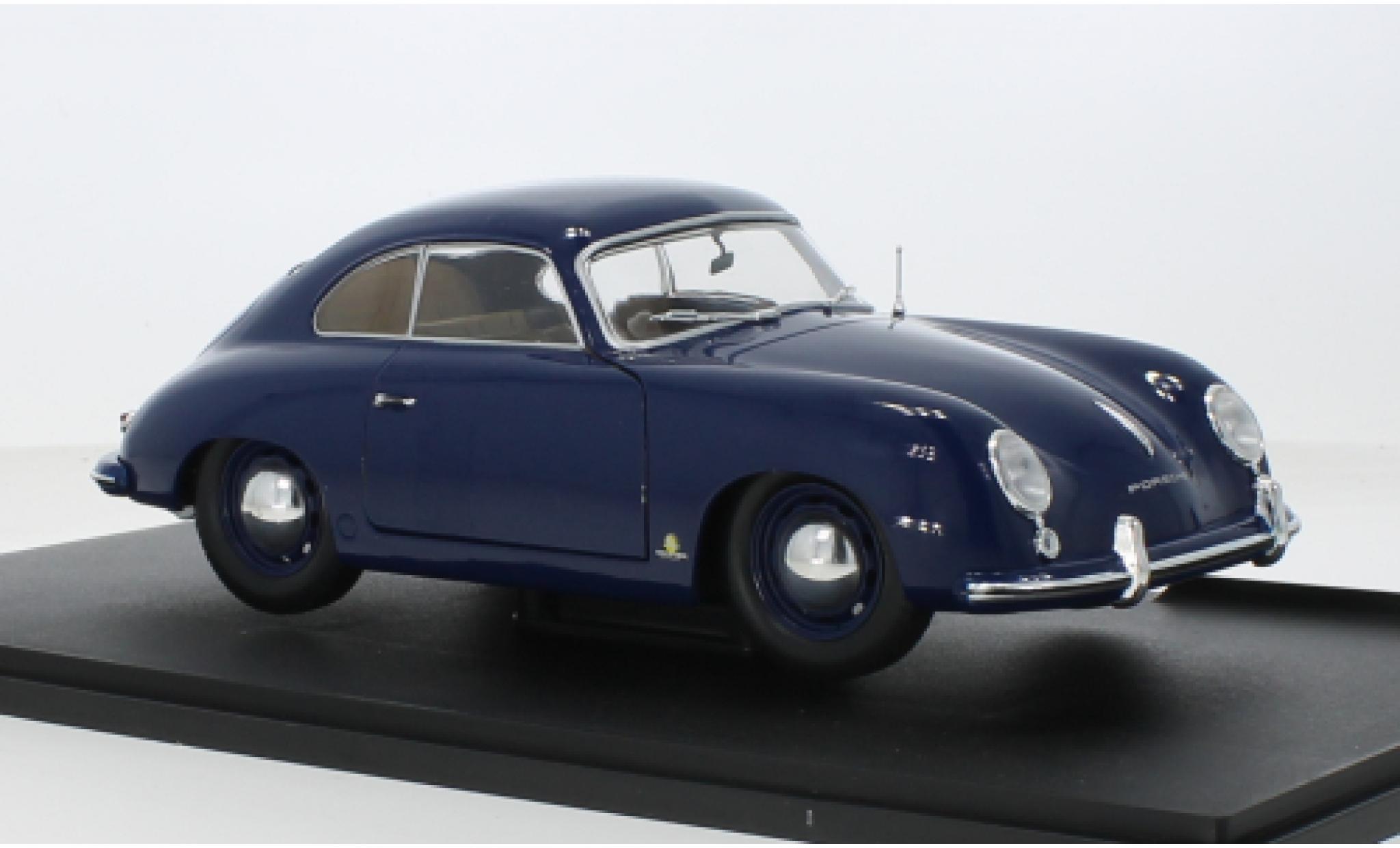 Porsche 356 1/18 Solido Pre-A blue 1953 1:18 diecast model cars