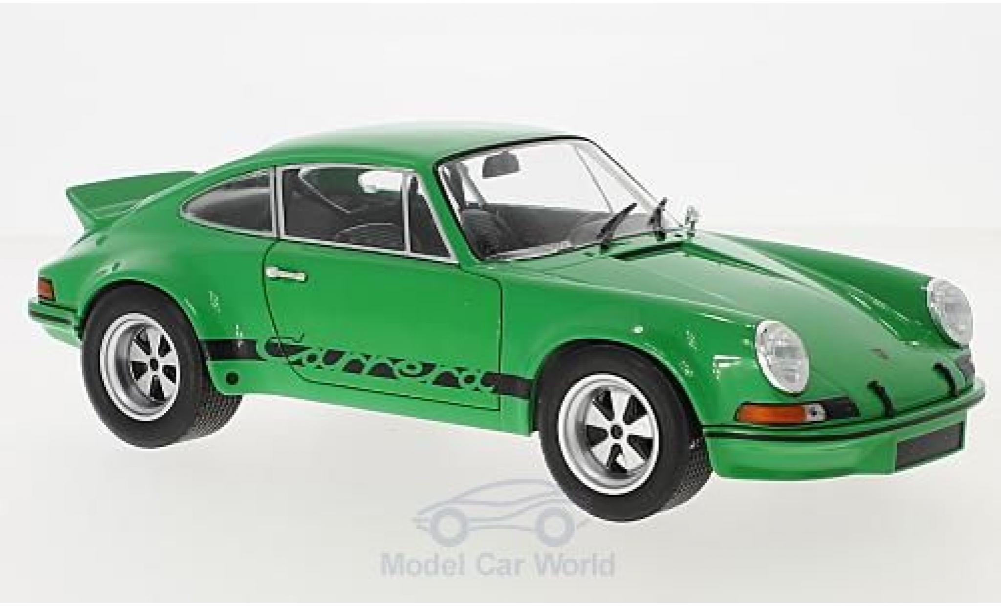 Porsche 930 RSR 1/18 Solido 911 RSR 2.8 green 1974 diecast model cars