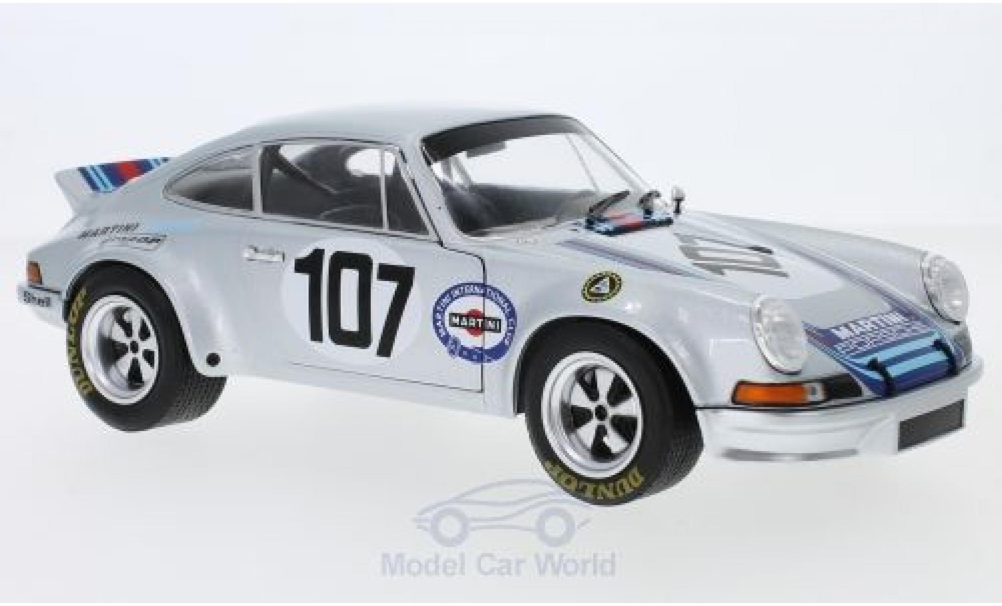 Porsche 911 Targa 1/18 Solido RSR 2.8 No.107 Martini Targa Florio 1973 G.Steckk&ouml;nig/G.Pucci diecast model cars
